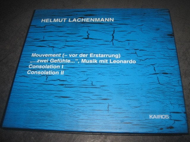 Helmut Lachenmann Mouvement Consolation I en II op Kairos, Ophalen of Verzenden, Classicisme, Zo goed als nieuw, Kamermuziek