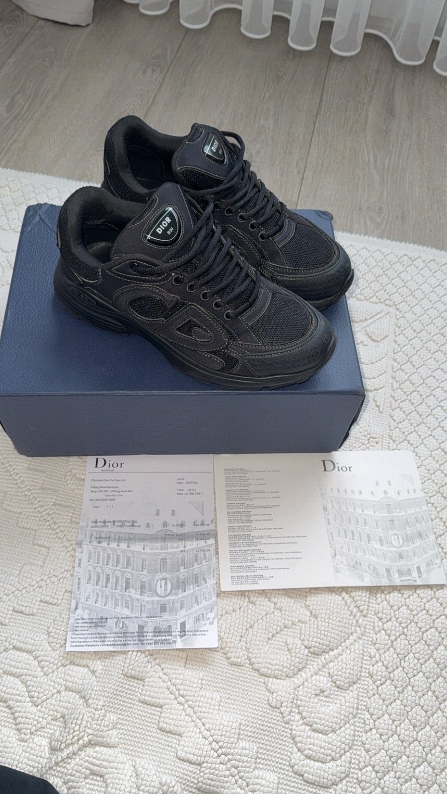 Dior x Stone Island B30, Zwart, Nieuw, Ophalen of Verzenden, Sneakers of Gympen