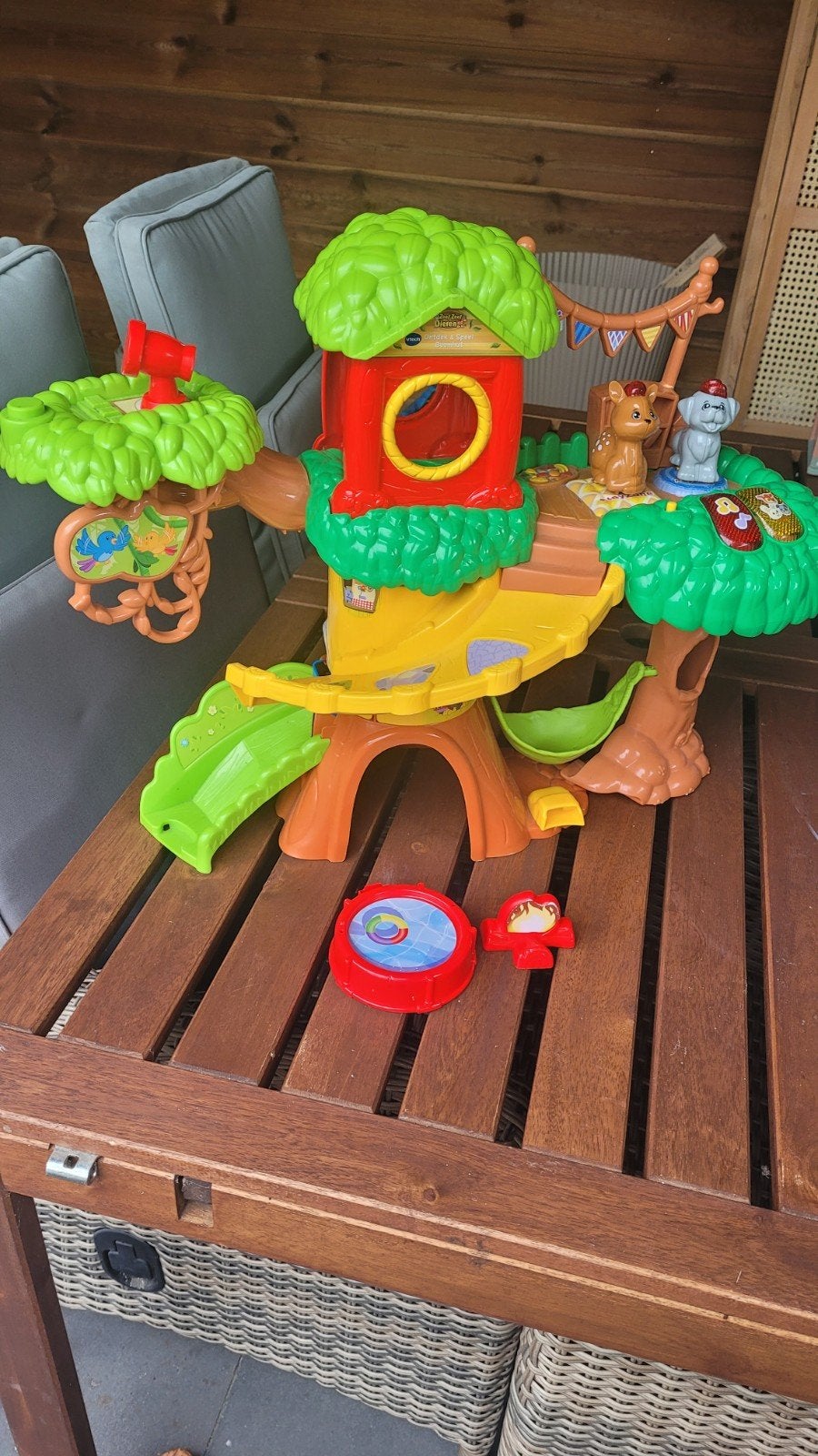 Interactieve boomhut Vtech zoef zoef, Ophalen of Verzenden, Gebruikt, Overige typen, Met licht