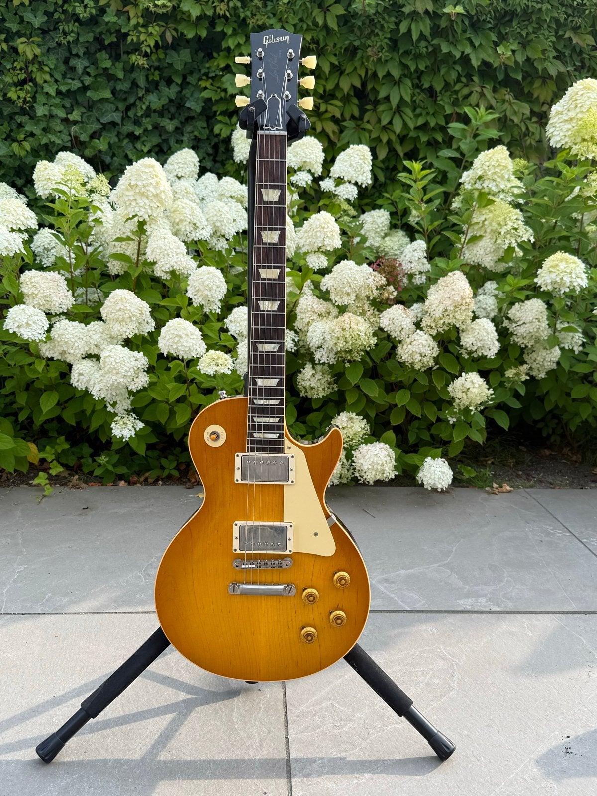 Gibson Les Paul R8 (1958) CS VOS Lemonburst Historic, Muziek en Instrumenten, Snaarinstrumenten | Gitaren | Elektrisch, Ophalen