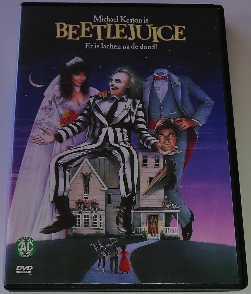 Dvd *** BEETLEJUICE *** Tim Burton, Alle leeftijden, Ophalen of Verzenden, Zo goed als nieuw, Fantasy