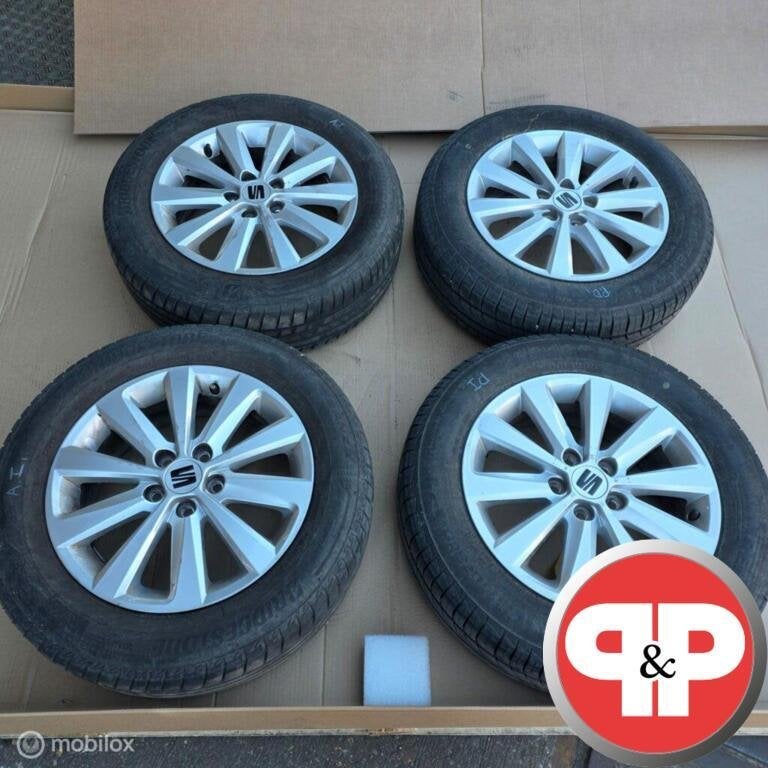16 inch seat ibiza velgen met banden, Auto-onderdelen, Banden en Velgen