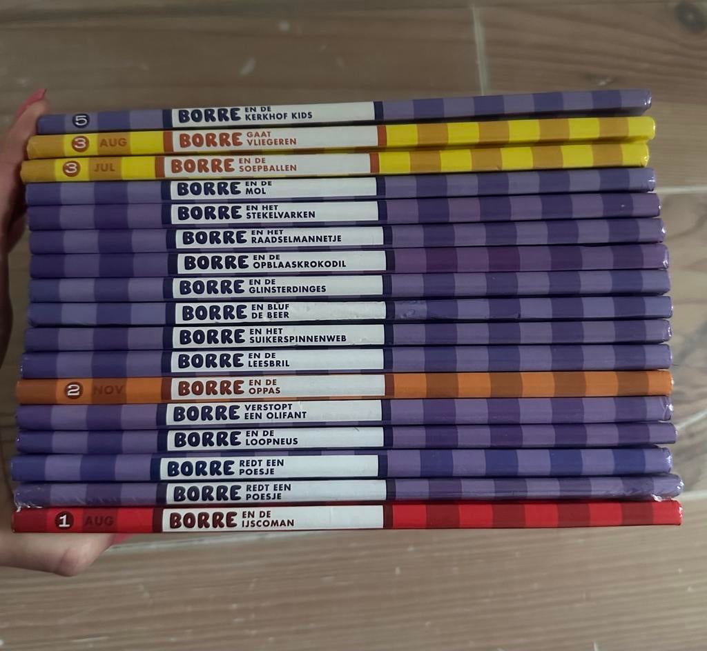Borre boeken, set van 17, Ophalen of Verzenden, Zo goed als nieuw, Fictie algemeen
