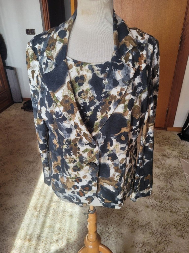 Nieuw Sophia Perla, print  top/jasje XL, Meerkleurig, Maat 46/48 (XL) of groter, Nieuw, Ophalen of Verzenden