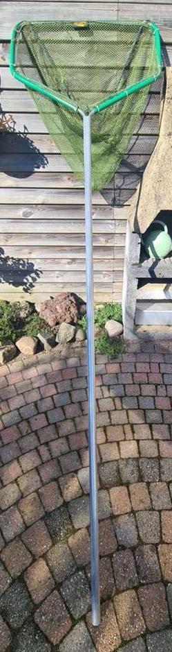 Rilanets karpernet/visnet met lange steel, Ophalen, Zo goed als nieuw, Net of Fuik