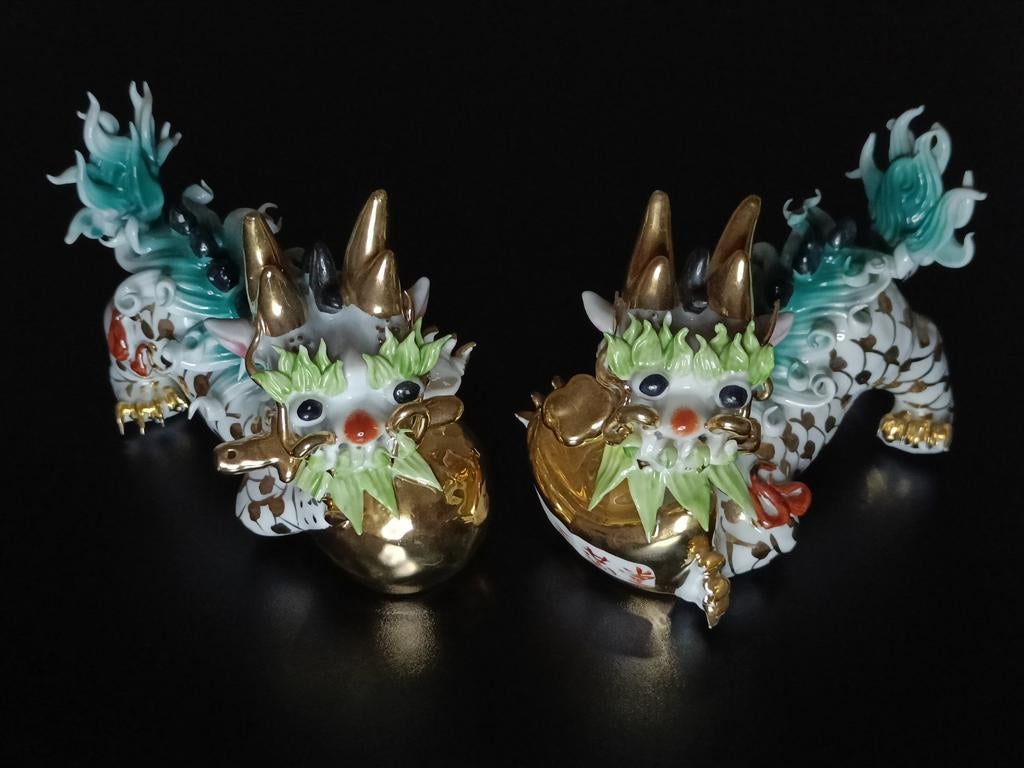Koppel Chinese Foo Dogs., Ophalen of Verzenden