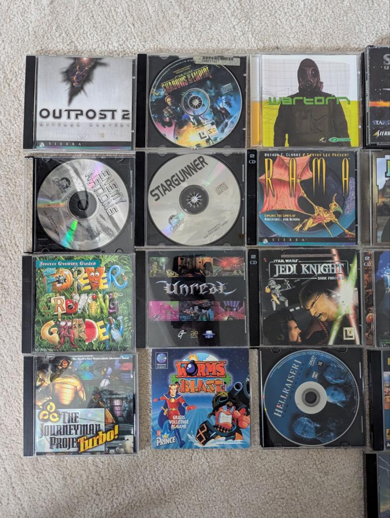 Prachtige partij retro PC CD-ROM games (jaren '90/00), Spelcomputers en Games, Games | Pc, 1 speler, Ophalen of Verzenden, Vanaf 12 jaar