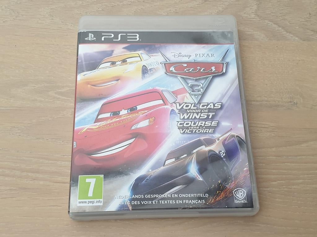 Cars 3: Vol Gas voor de Winst - PS3 Game, Racen en Vliegen, 2 spelers, Eén computer, Ophalen of Verzenden