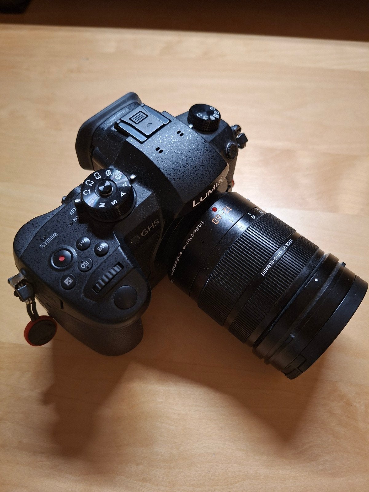 Panasonic Lumix GH5 met Leica DG Vario-Elmarit 12-60mm lens, Accu, Panasonic, Ophalen of Verzenden, Zo goed als nieuw