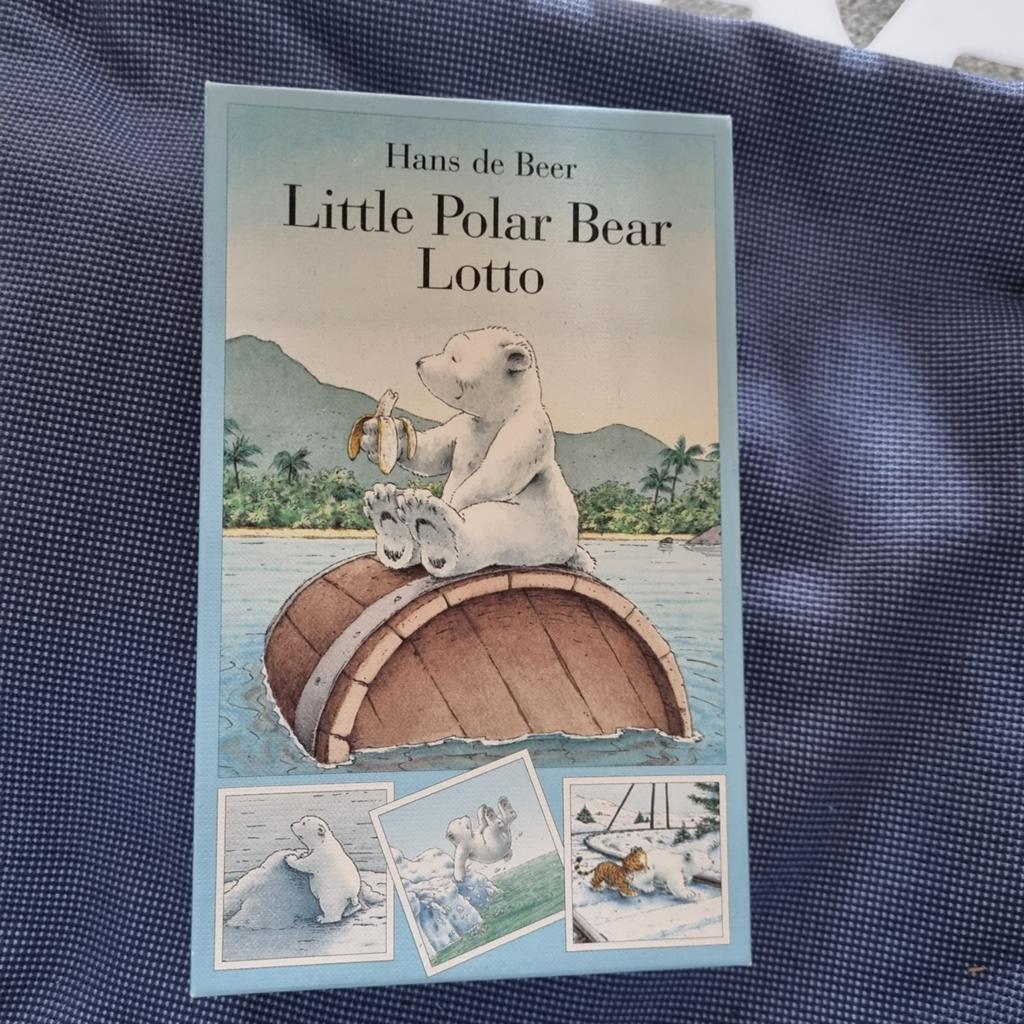 Little Polar Bear Lotto - Hans de Beer, Een of twee spelers, Ophalen of Verzenden, Gebruikt, NordSüd Verlag