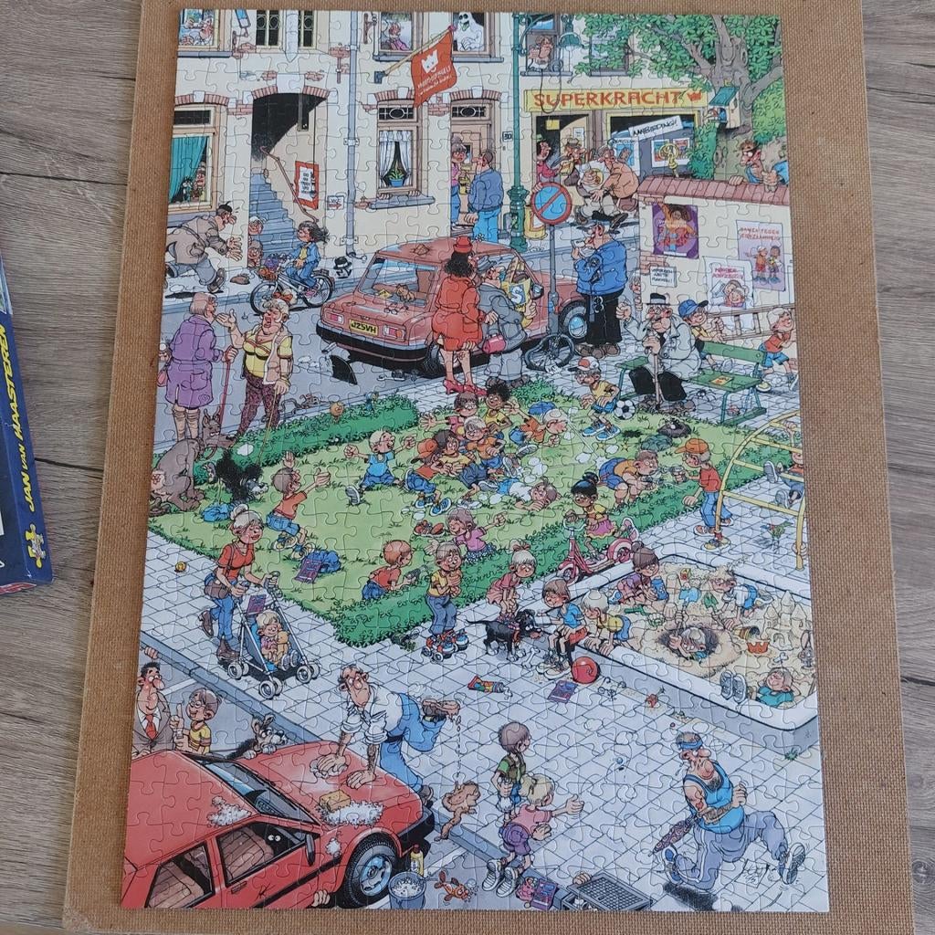 Jan van Haasteren puzzel 500 stukjes - Kinderpostzegels, Hobby en Vrije tijd, Denksport en Puzzels, Ophalen, 500 t/m 1500 stukjes