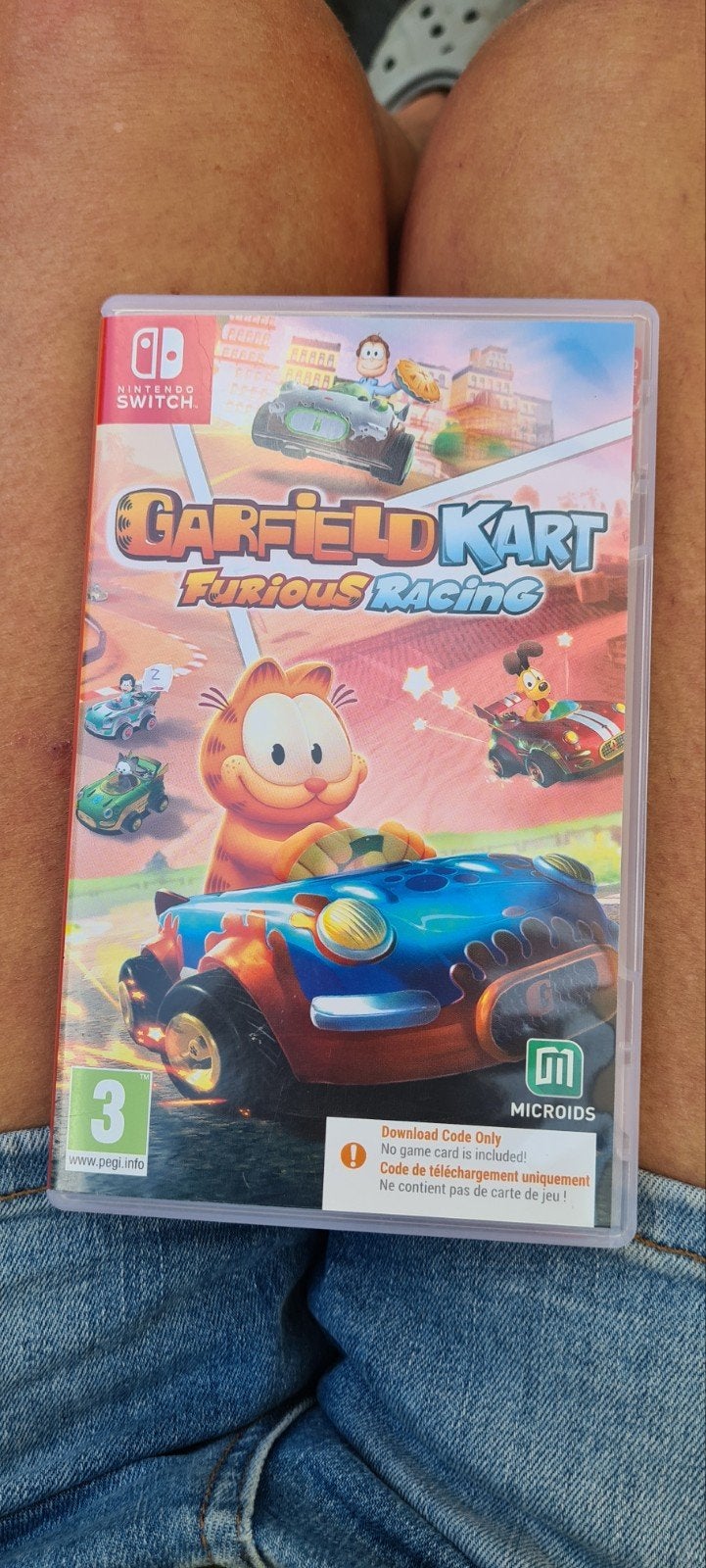 Garfield Kart Furious Racing Nintendo Switch (Download Code), Ophalen of Verzenden