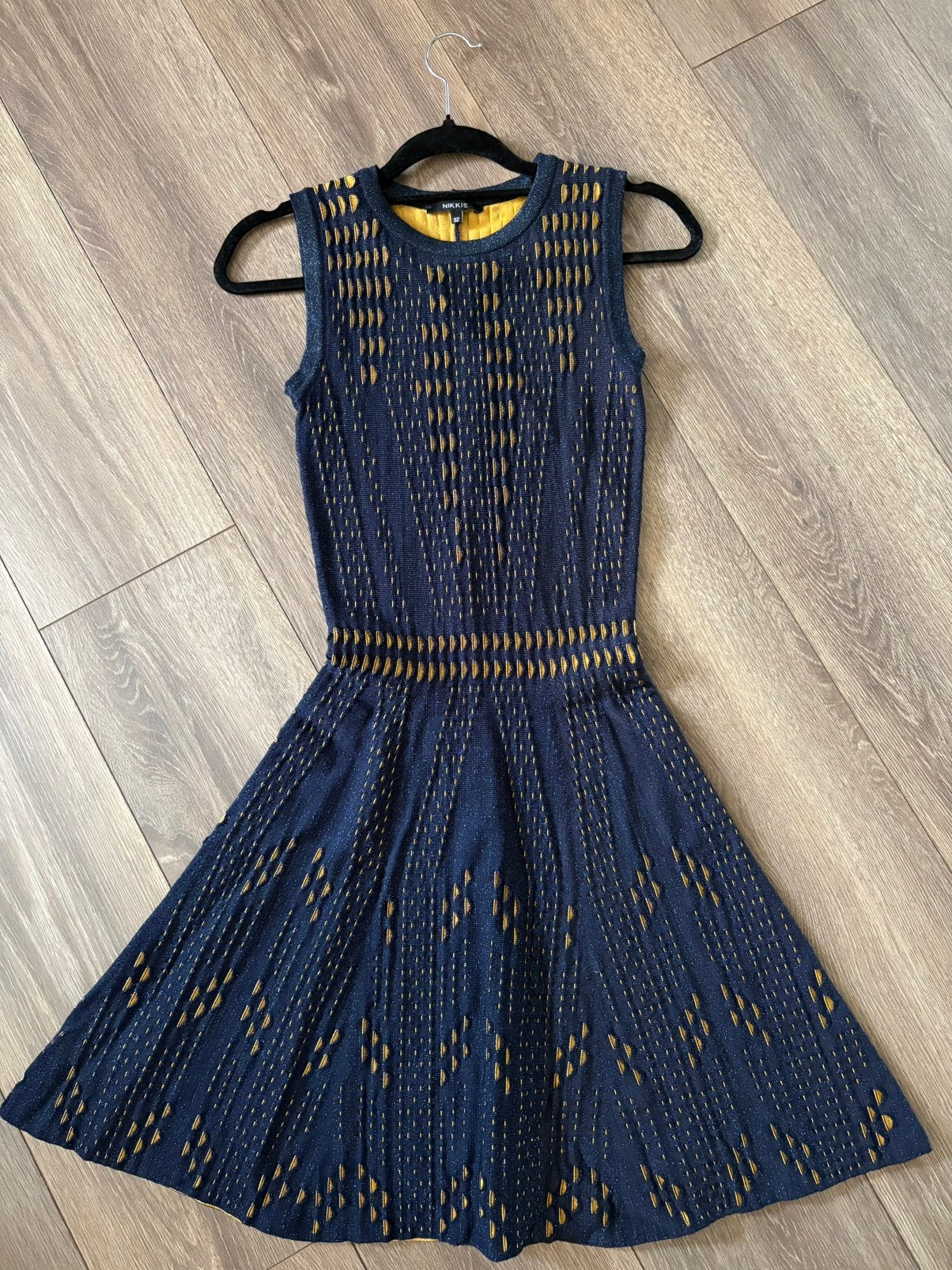 NIKKIE Jurkje, Blauw, Ophalen of Verzenden, Zo goed als nieuw, Maat 34 (XS) of kleiner