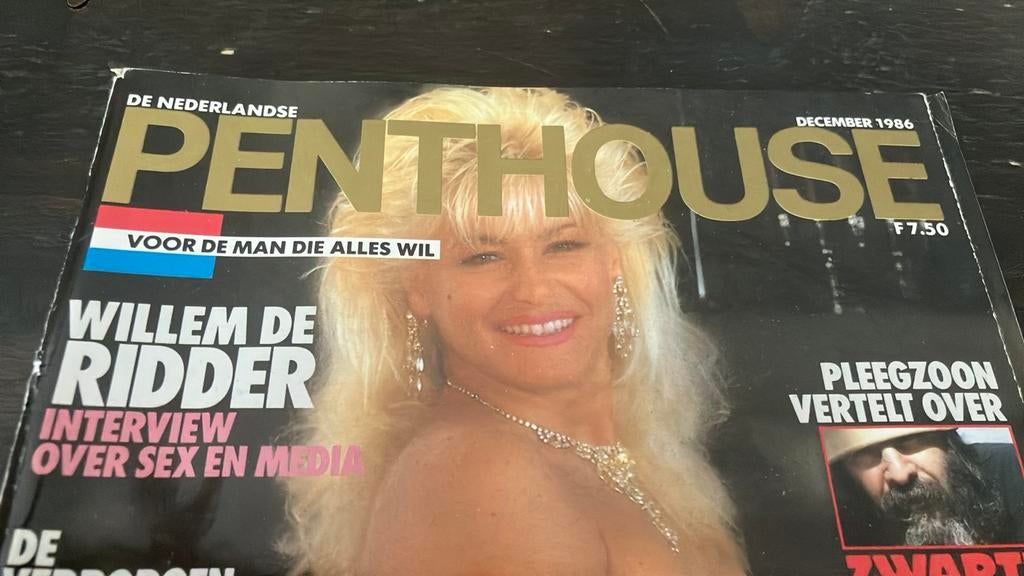 Penthouse met Vanessa december 1986, Ophalen of Verzenden, 1980 tot heden, Tijdschrift