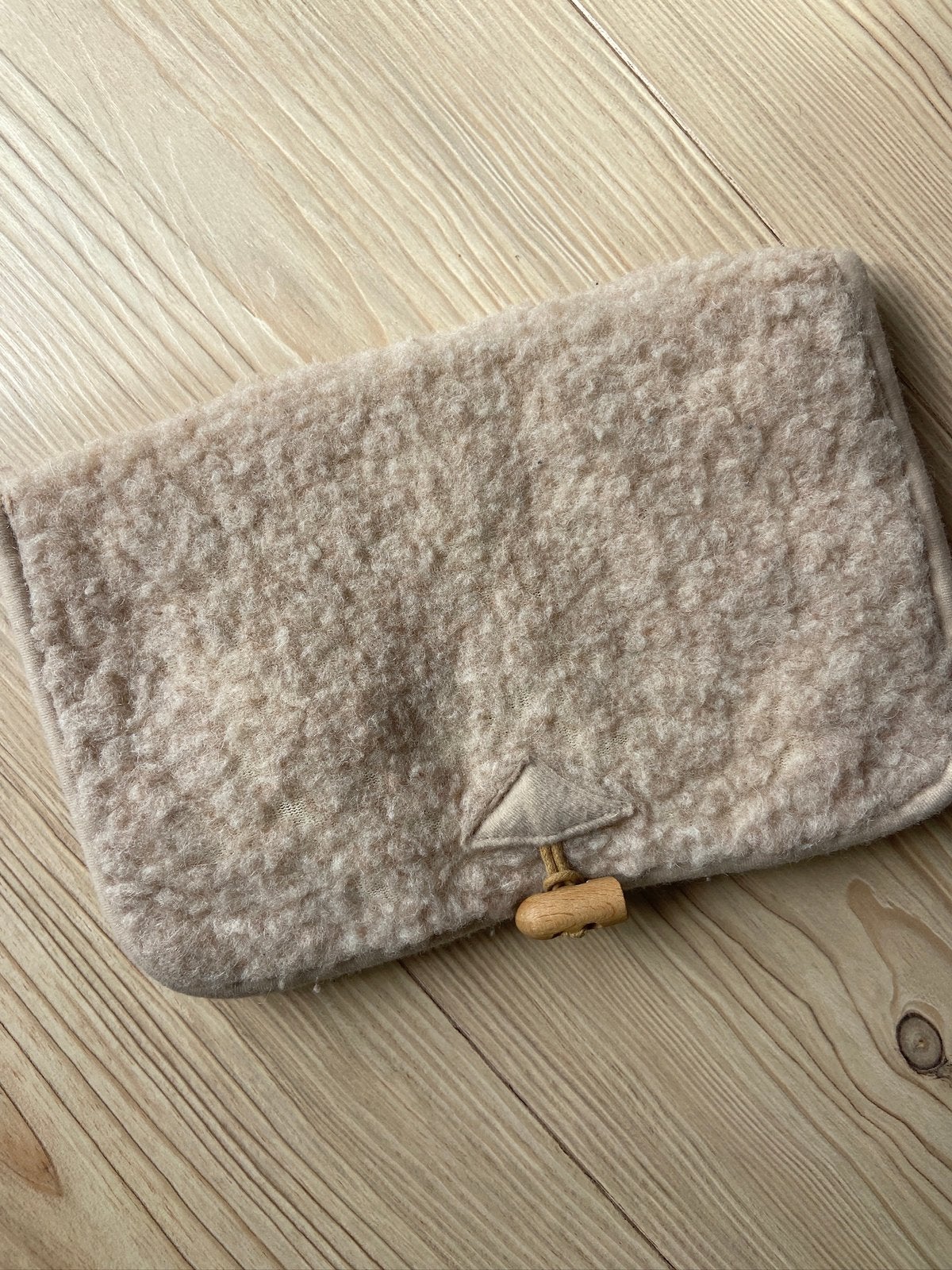 Alwero wollen luieretui beige, Overige merken, Overige typen, Ophalen of Verzenden, Zo goed als nieuw