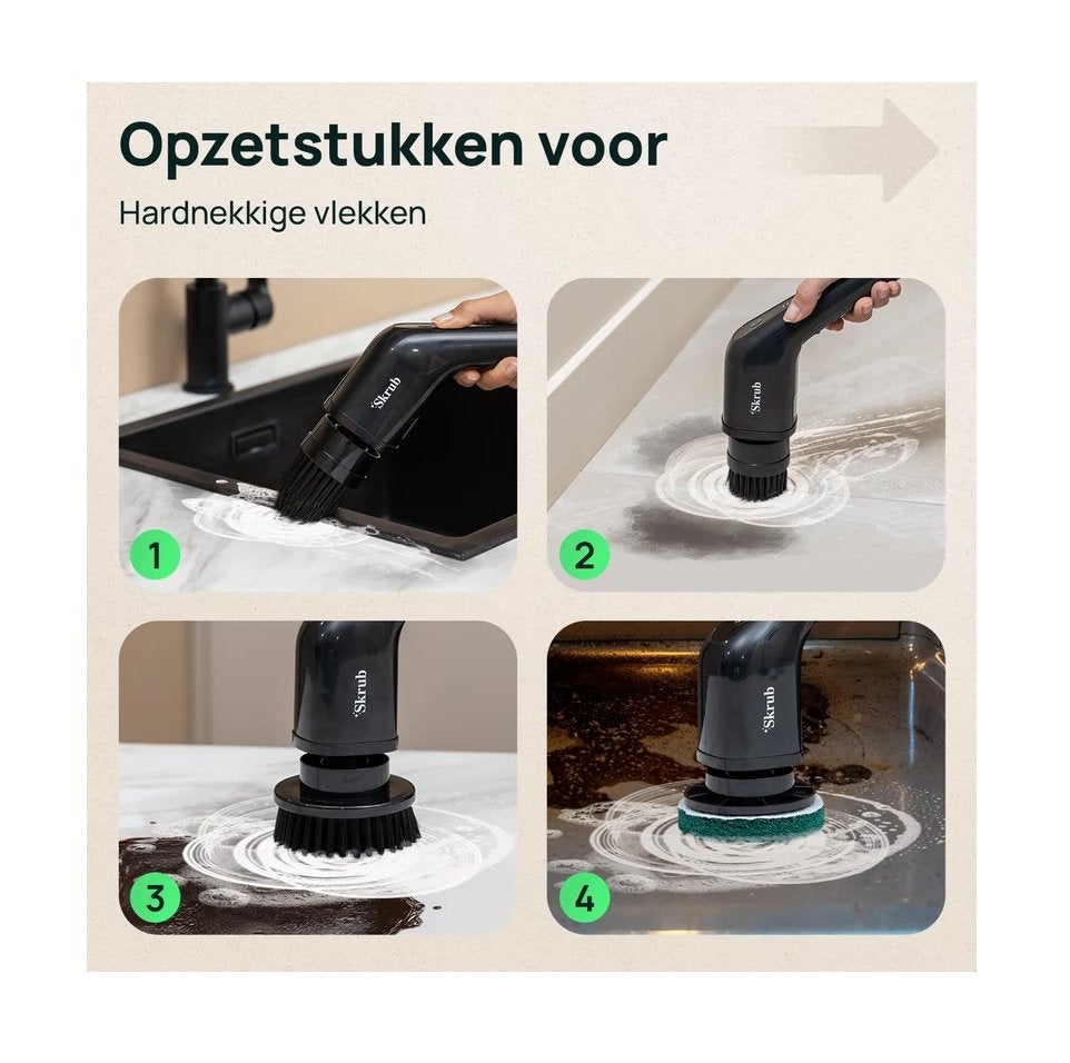 Elektrische schoonmaakborstel, Theodoor Colenbranderhof 9, 3059LC Rotterdam, Nederland, Info@currentcomponents.nl, Ophalen of Verzenden