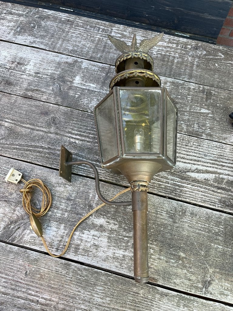 Koetslamp, Antiek en Kunst, Antiek | Lampen, Ophalen of Verzenden