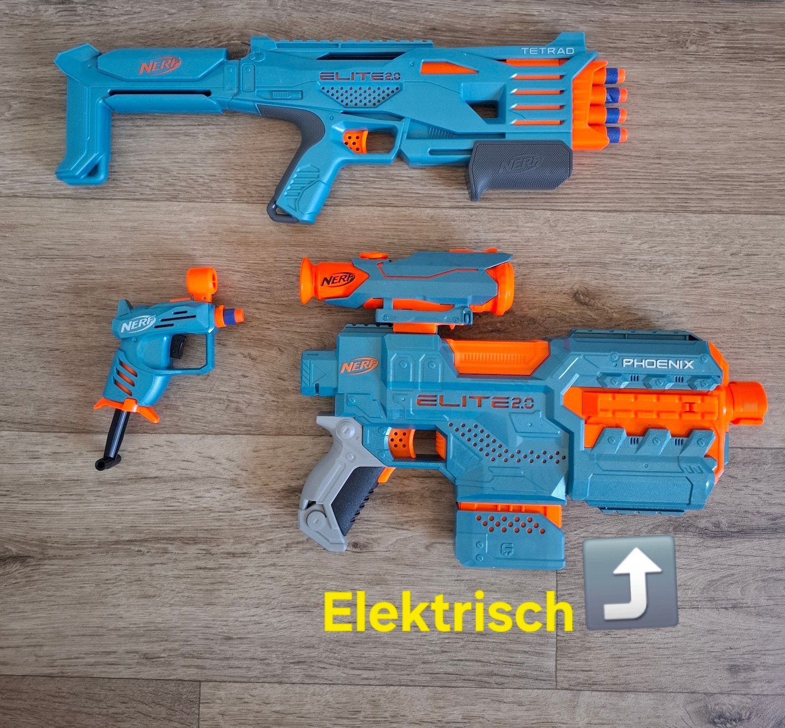 Nerf pistolen, Kinderen en Baby's, Speelgoed | Buiten | Actiespeelgoed, Ophalen, Gebruikt
