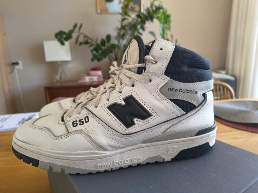 New Balance 650 sneakers -mt 43- gedragen maar netjes, Kleding | Heren, Schoenen, New Balance, Wit, Ophalen of Verzenden, Sneakers of Gympen