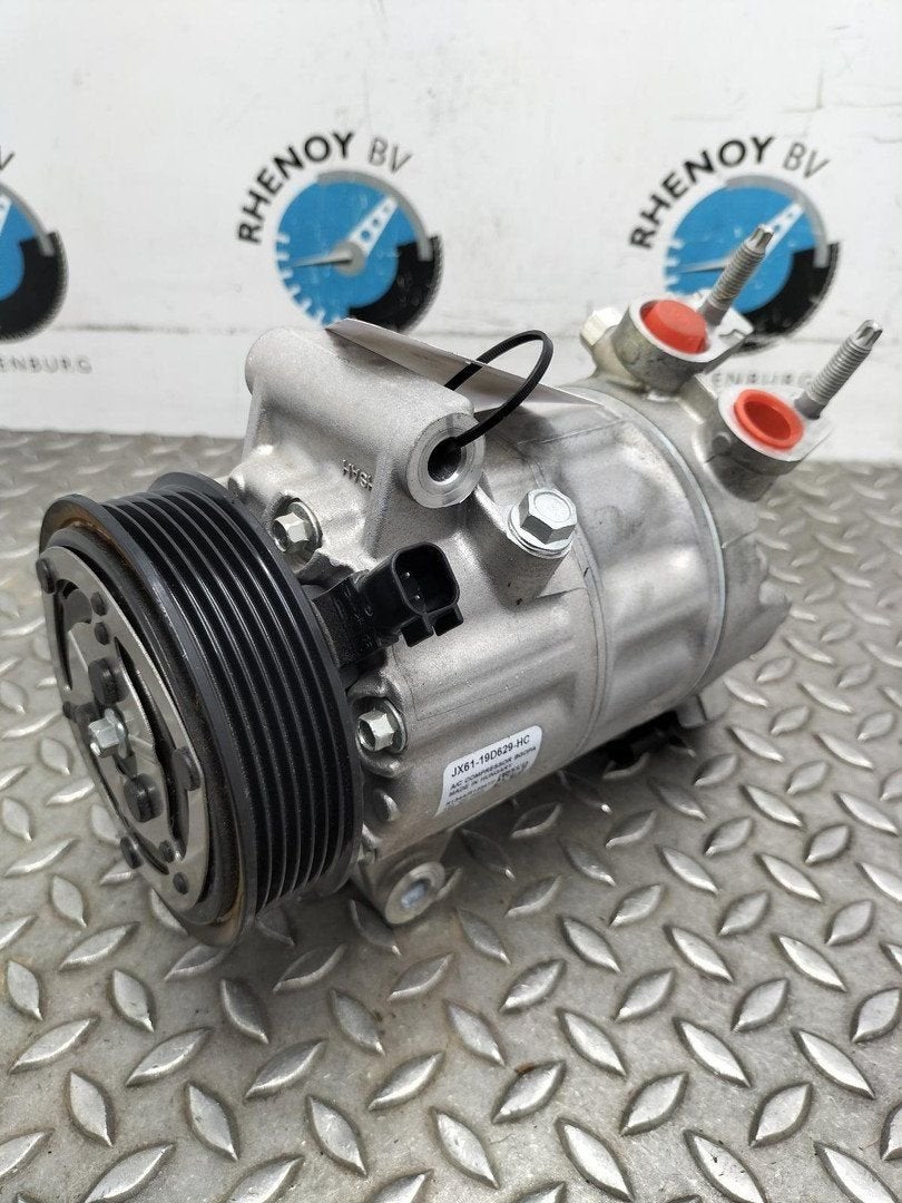 FORD TRANSIT COURIER AIRCO COMPRESSOR / AIRCOPOMP JX6119D629, Ophalen of Verzenden, Gebruikt, ARN erkend