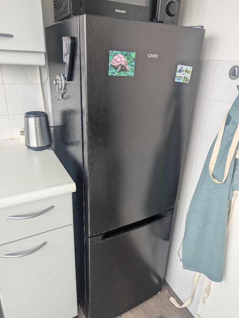 Koelkast Chiq, Witgoed en Apparatuur, Koelkasten en IJskasten, Zonder vriesvak, 160 cm of meer, Ophalen of Verzenden, Minder dan 75 liter