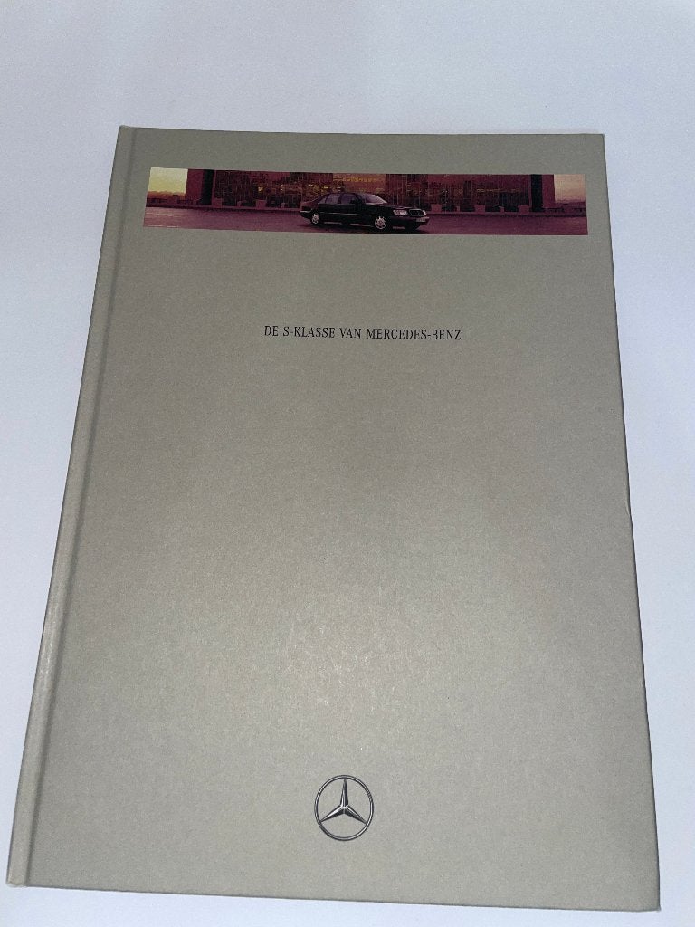 Mercedes S Klasse brochure folder 1994 1995, Boeken, Auto's | Folders en Tijdschriften, Ophalen of Verzenden, Zo goed als nieuw