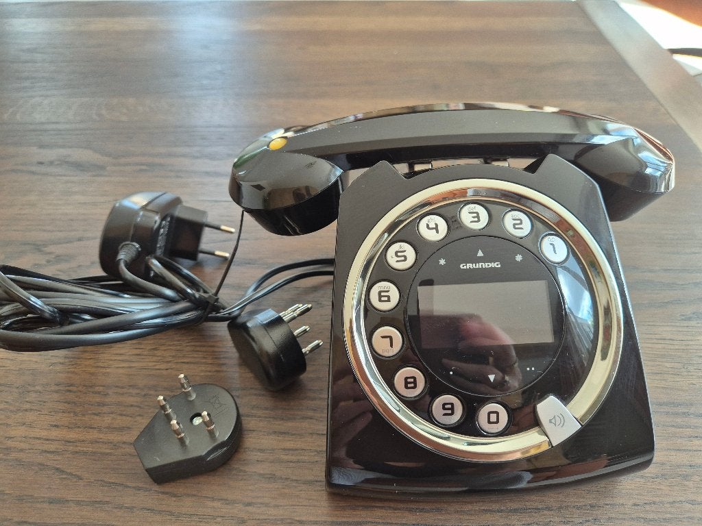 Ouderwetse draadloze huis telefoon, Telecommunicatie, Ophalen, Zo goed als nieuw, 1 handset
