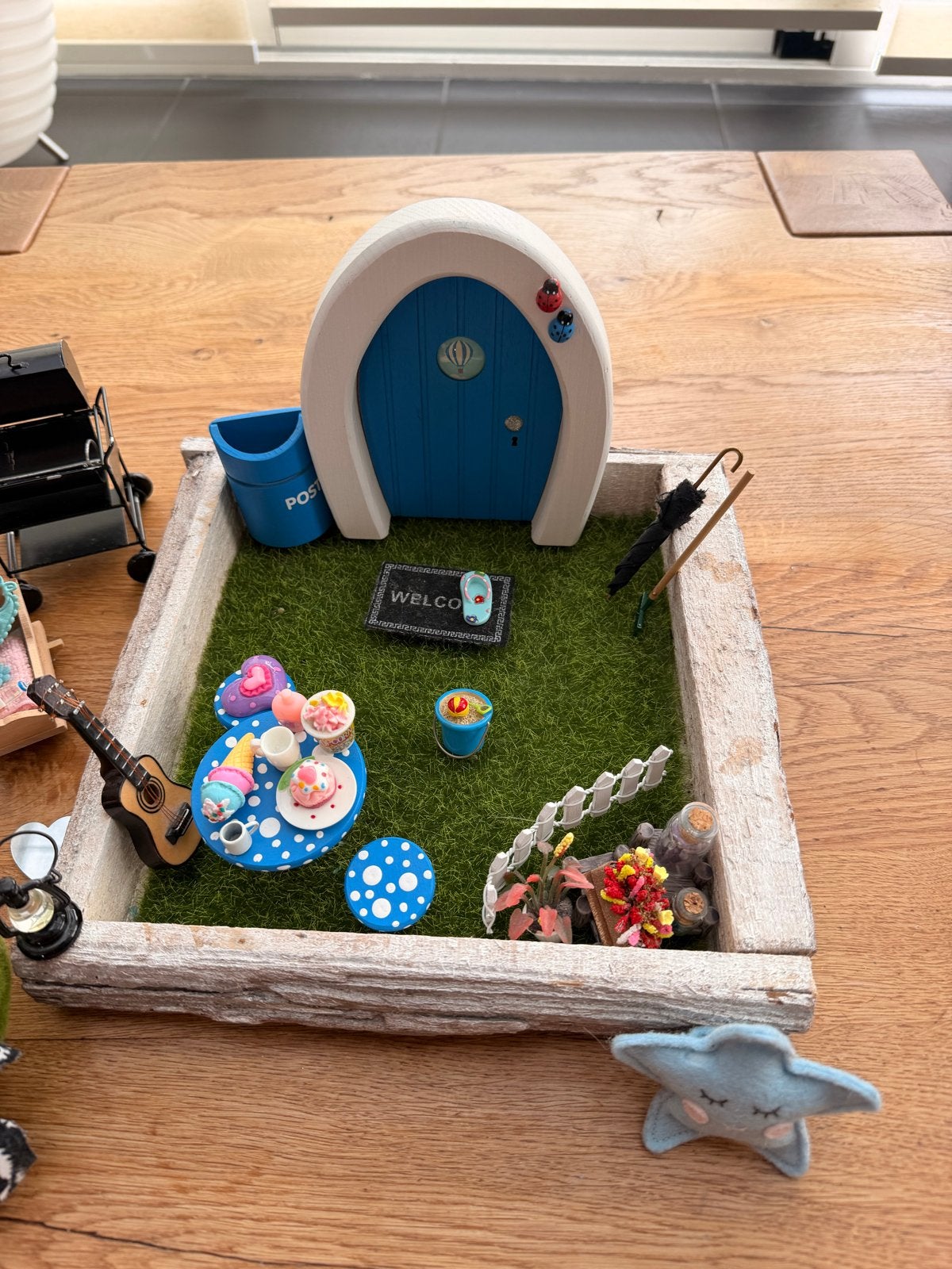 Droomdeurtje! Compleet Elfendeur Sprookjesachtige Decoratie, Kinderen en Baby's, Ophalen of Verzenden, Zo goed als nieuw, Jongen of Meisje