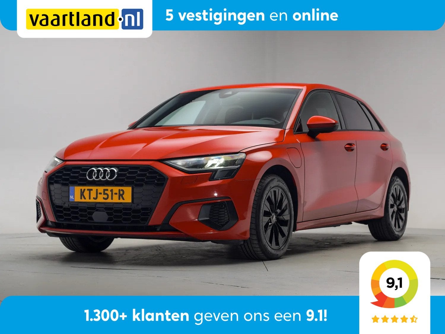 Audi A3 40 TFSI e Business Aut. [ LED Apple carplay / Androi, Auto's, Audi, Automaat, Gebruikt, 4 cilinders, 1535 kg