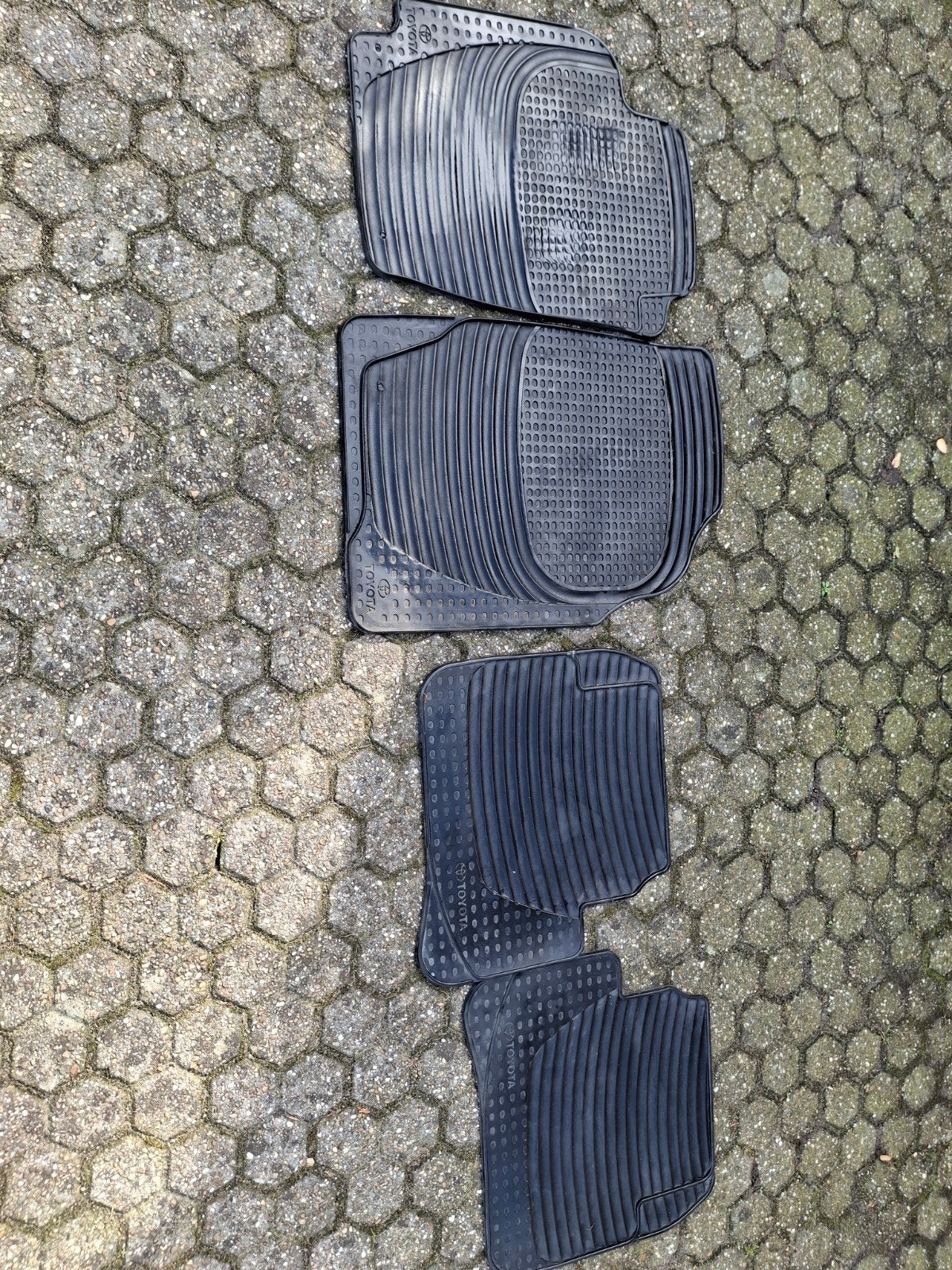 Toyota rubberen automatten set, Ophalen of Verzenden, Gebruikt