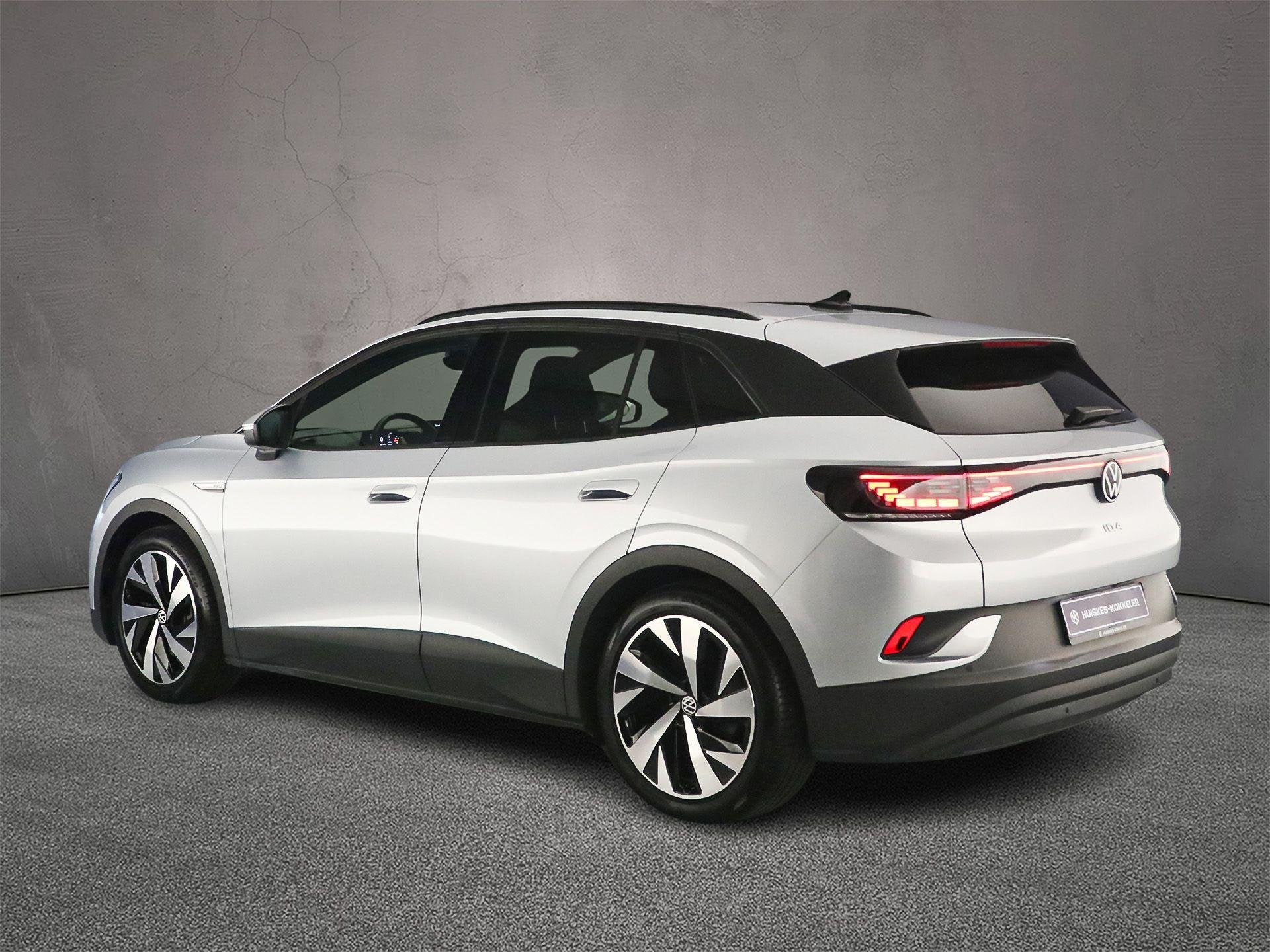 Volkswagen ID.4 Pro 77 kWh 204pk Automaat, Warmtepomp, Stoel, Automaat, Gebruikt, Zwart, 528 km