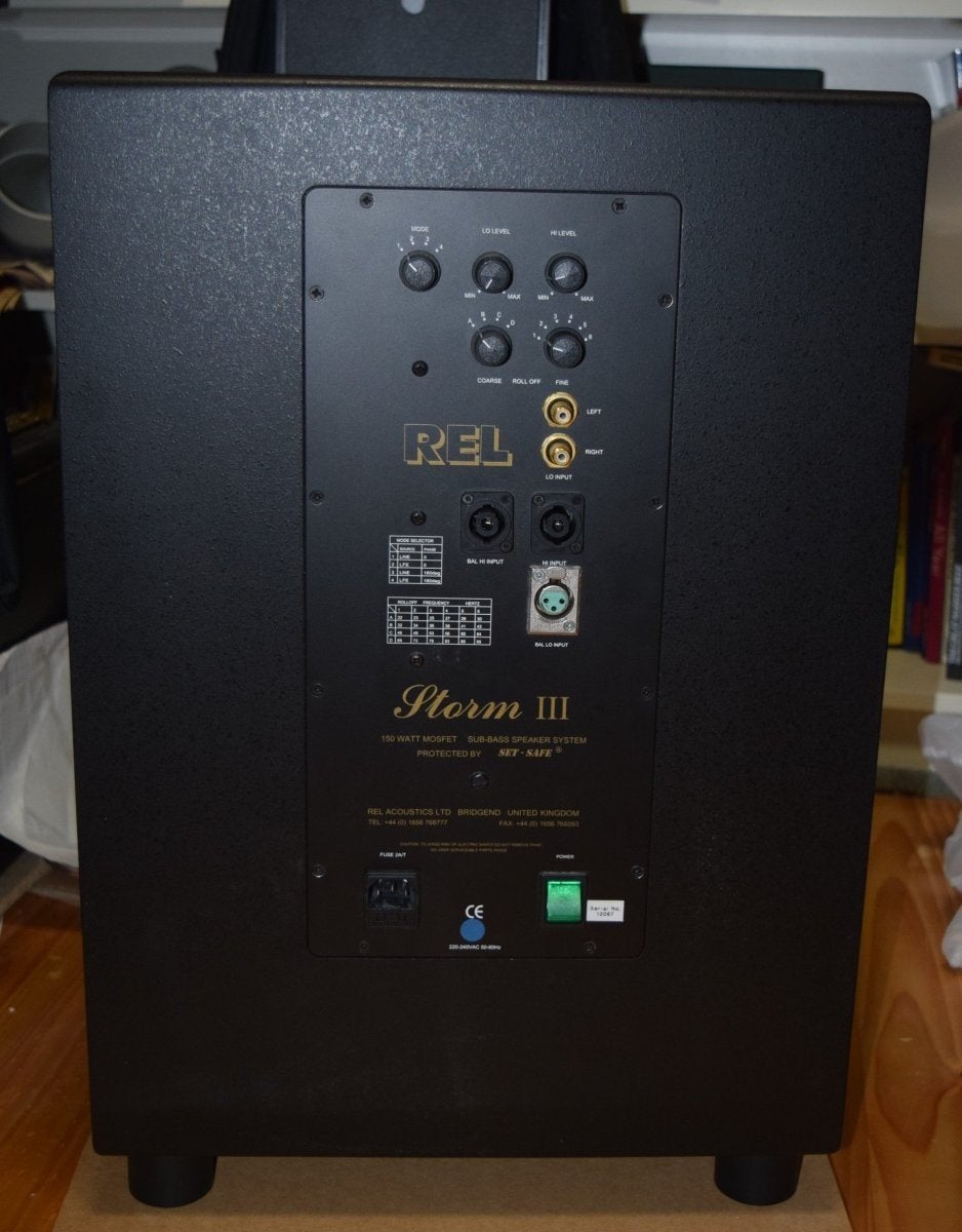REL Storm III Subwoofer