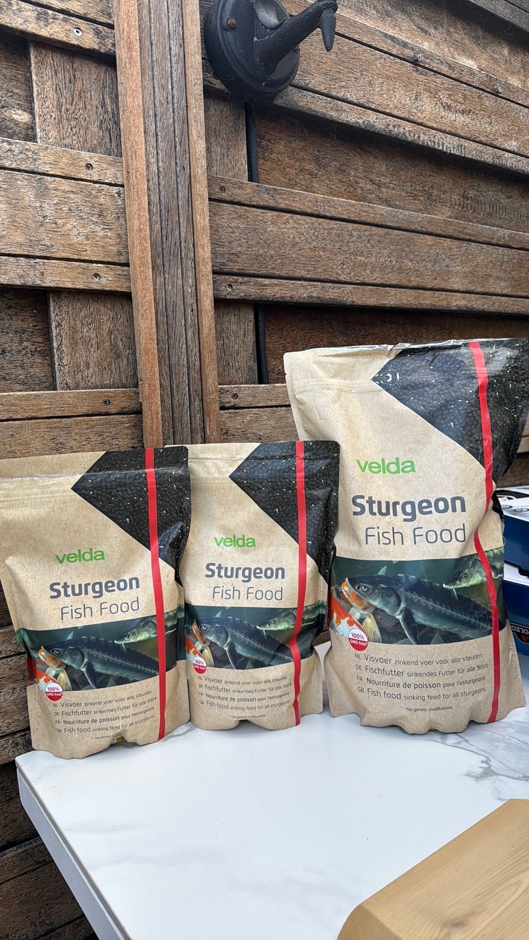Velda Steur zinkpallets 5kg NIEUW, Dieren en Toebehoren, Steur