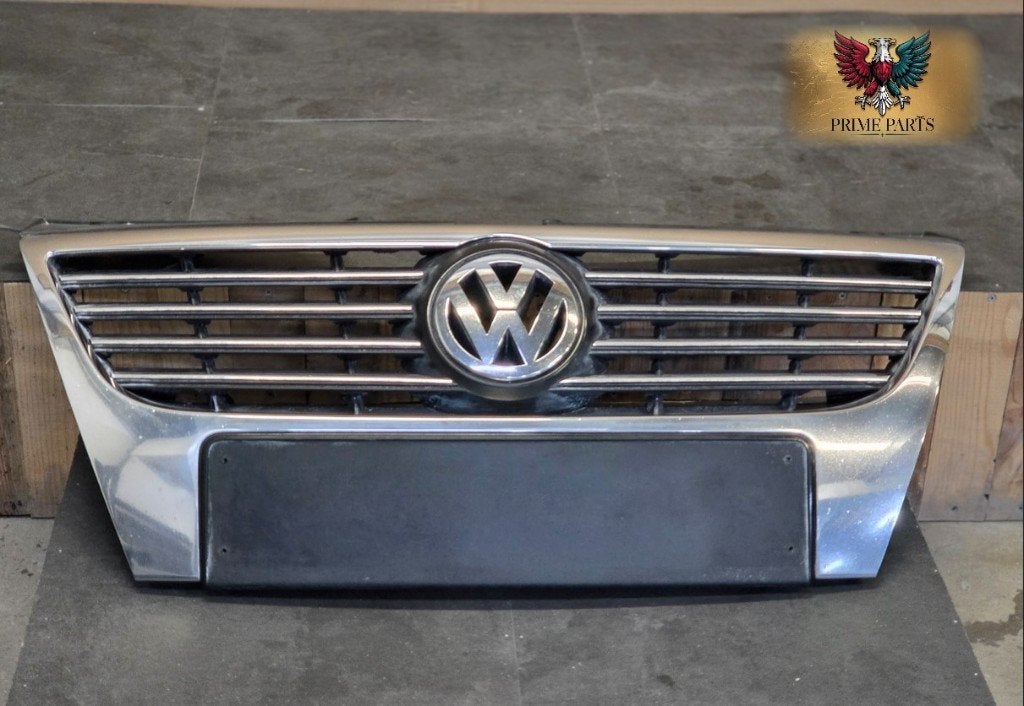 VW PASSAT BUMPER ROOSTER GRILLE ORIGINEEL 05-10, Ophalen, Gebruikt