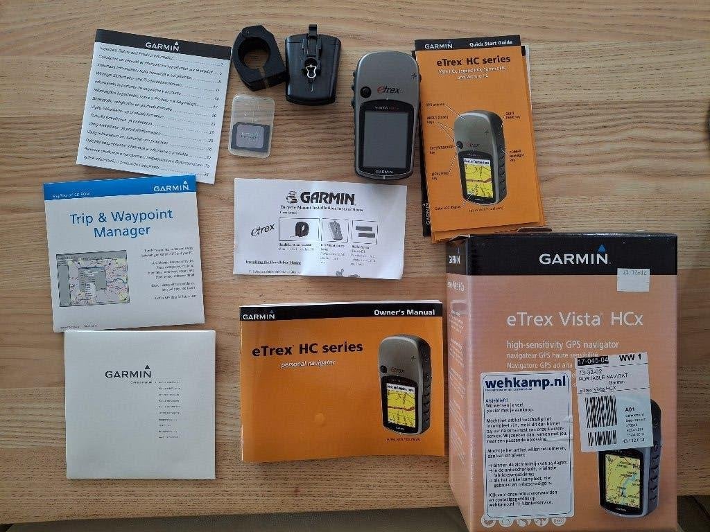 Garmin Etrex Vista HCx, Ophalen of Verzenden, Zo goed als nieuw, Navigatie of Gps