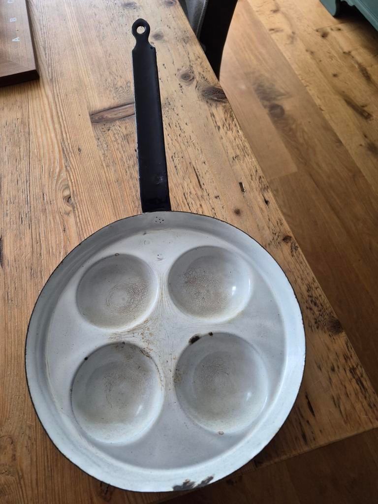 Antieke  poffertjes pan, Ophalen of Verzenden