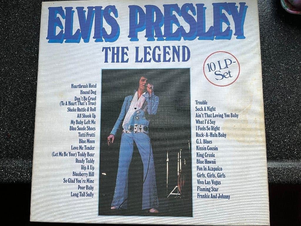 Elvis Presley The Legend 10 lp box set (1983), Ophalen of Verzenden, Overige formaten, LP