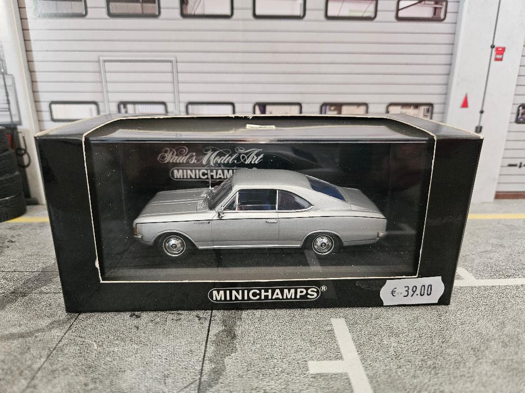 Minichamps Opel Rekord C Coupé 1966 1/43 in ovp, Ophalen of Verzenden, Zo goed als nieuw, Auto, MiniChamps