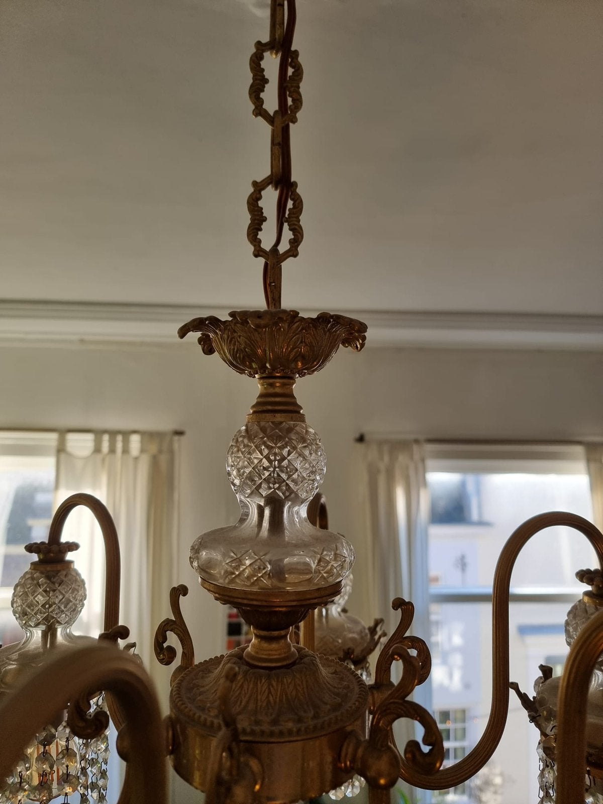 Antieke kroonluchter, Ophalen of Verzenden, Nieuw