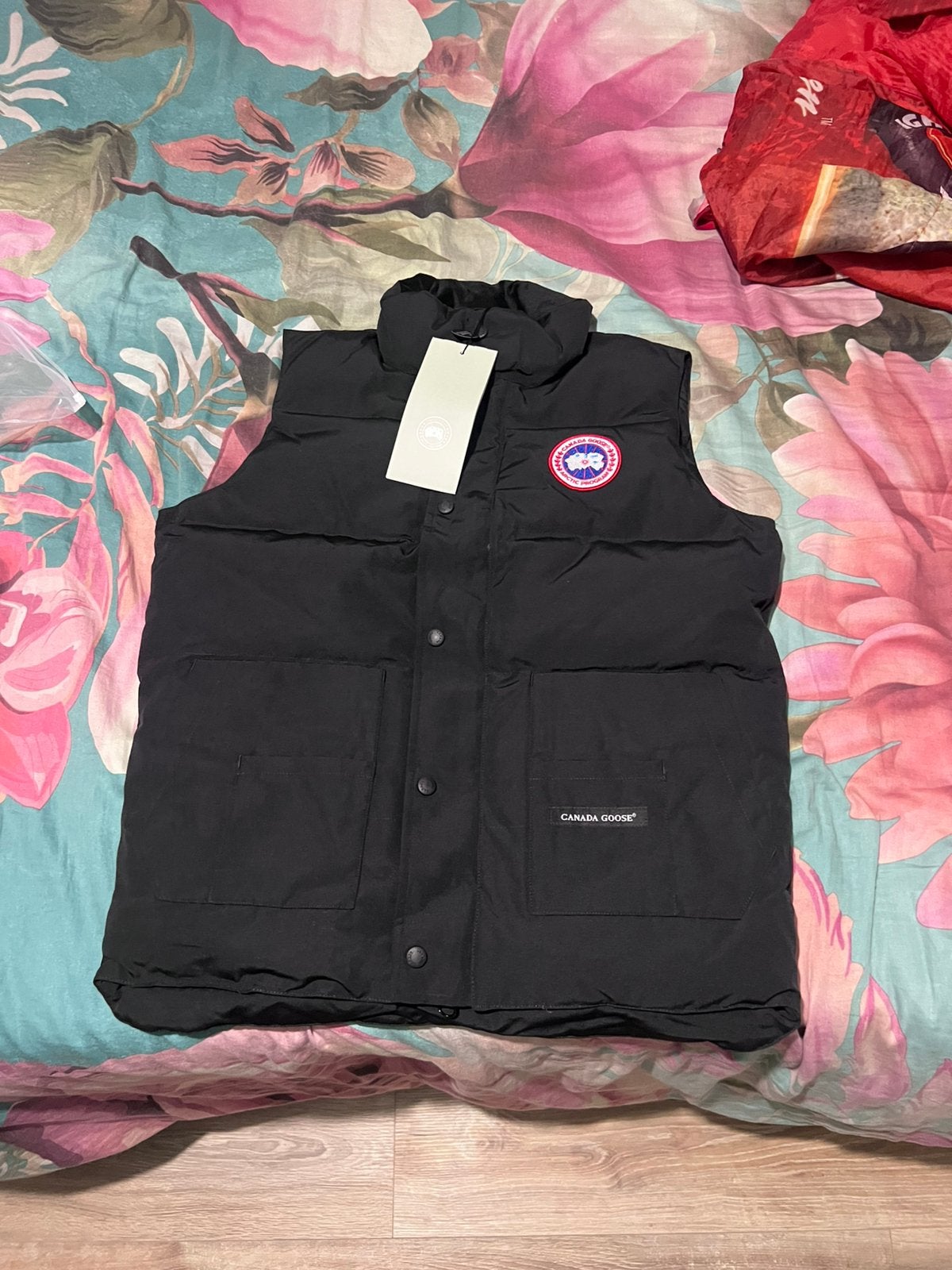 Canada goose bodywarmer, Ophalen of Verzenden, Zo goed als nieuw, Zwart