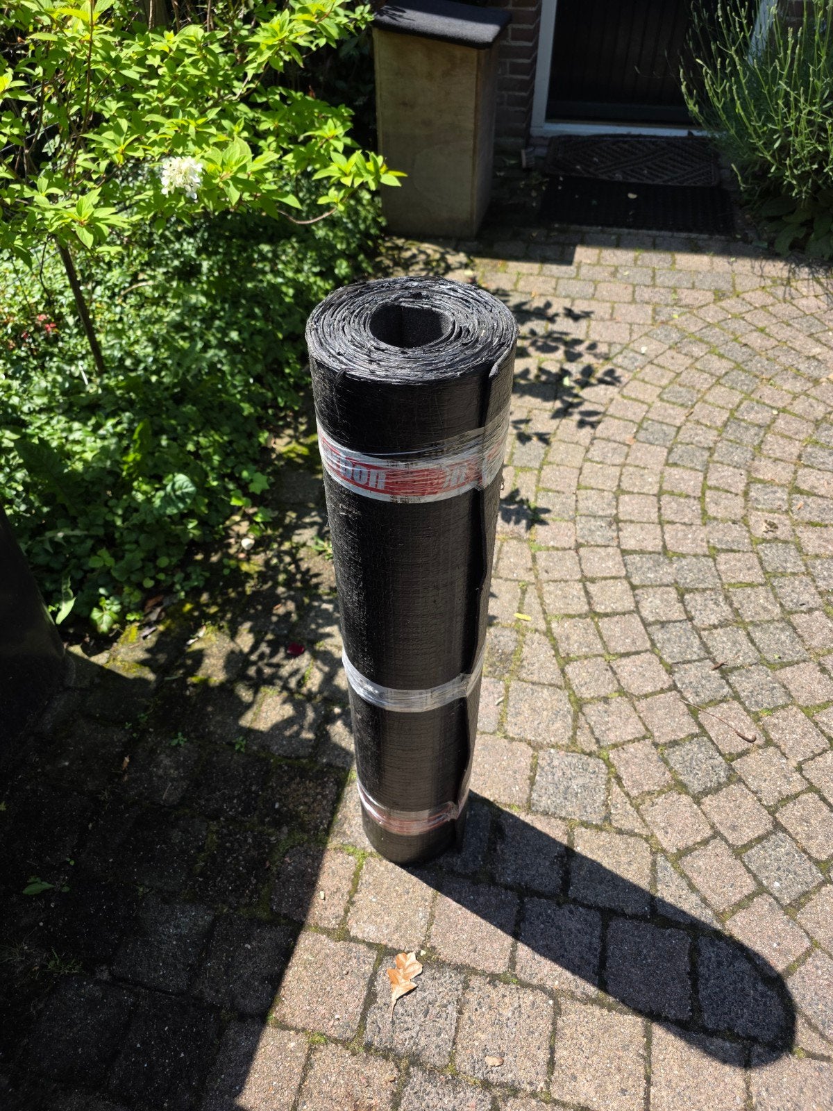 Dakleer dakbedekking bitumen, Doe-het-zelf en Verbouw, Dakpannen en Dakbedekking, Ophalen, Overige materialen, Zwart, Nieuw