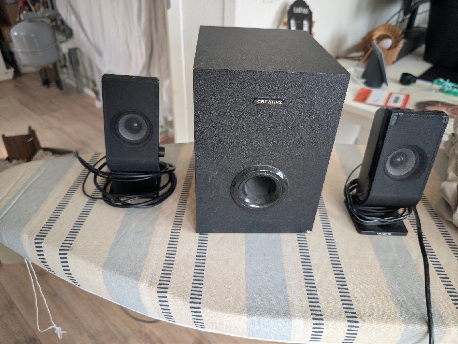 Creative A200 2.1 Luidsprekerset met subwoofer, Ophalen, Gebruikt, Audiokanaal 2.1, Creative