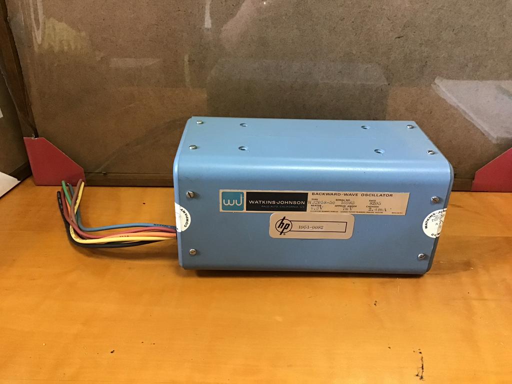 HP backward wave oscillator, Ophalen of Verzenden, Zo goed als nieuw