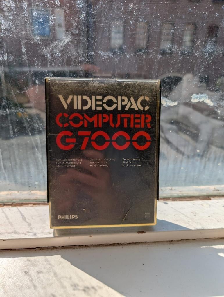 Phillips Videopac g7000 Handleiding, Ophalen of Verzenden, Philips Videopac