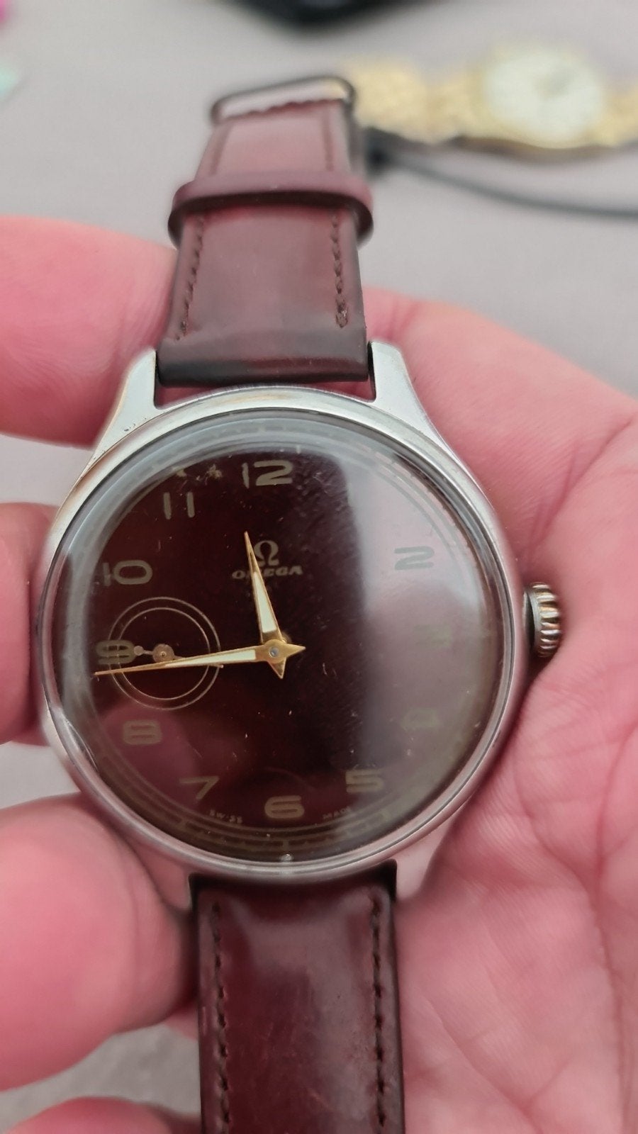 Vintage Omega horloge  Klassiek en Tijdloos ruilen mogelijk, Ophalen of Verzenden, Staal, Polshorloge, Omega