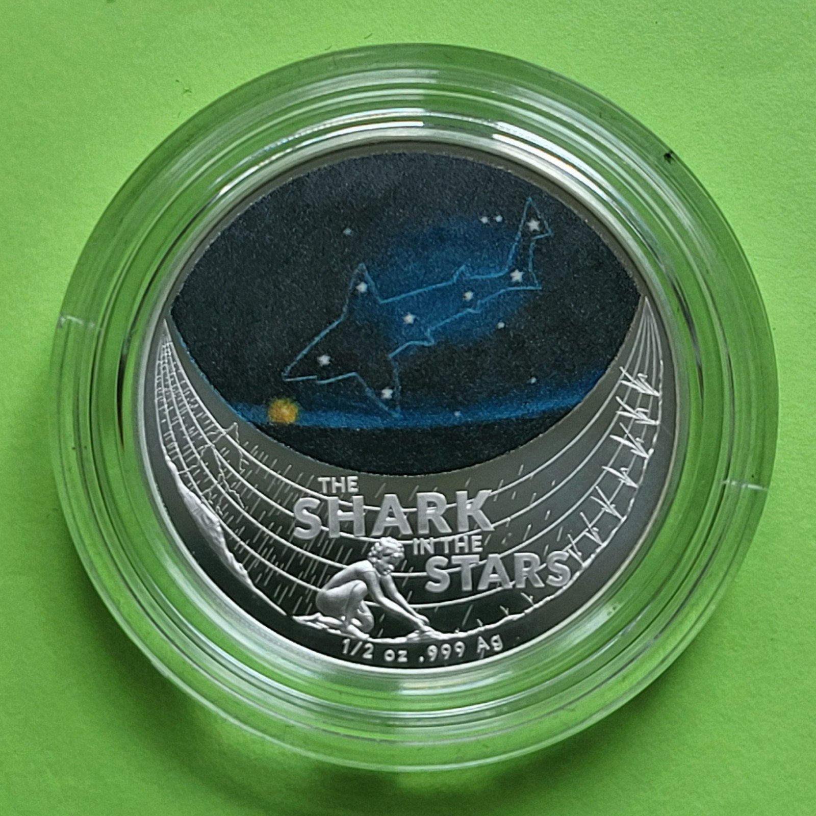 Australia 2021 The Shark in the Stars - 0,5 oz zilver, Verzenden, Zilver