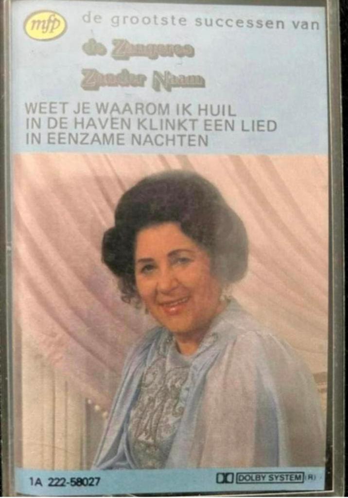 De Zangeres Zonder Naam De grootste successen van Cassette, Cd's en Dvd's, Cassettebandjes, Ophalen of Verzenden, Gebruikt, Nederlandstalig