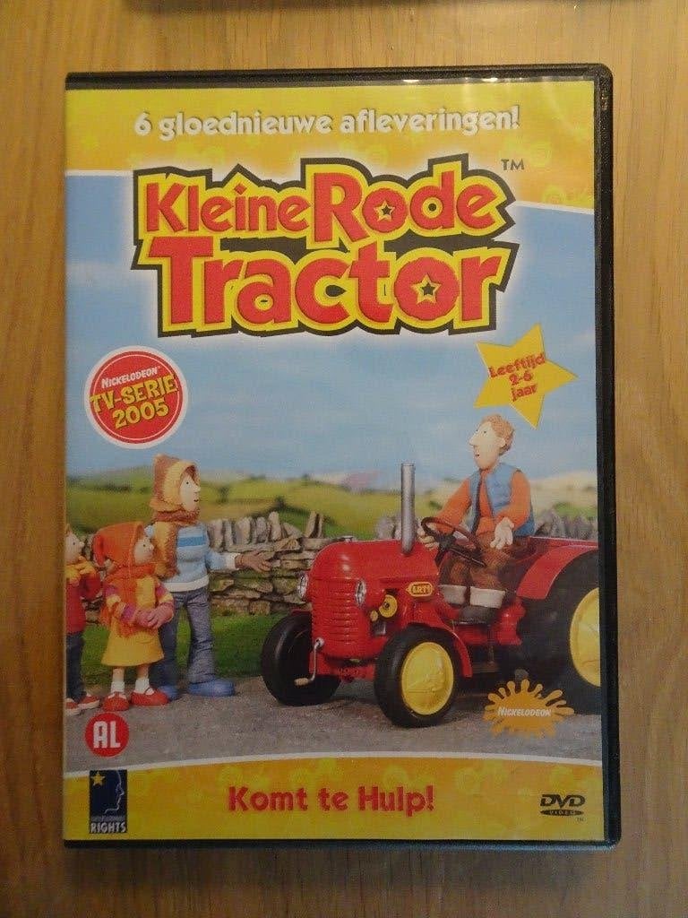 dvd kleine rode tractor komt te hulp, Alle leeftijden, Tv-serie, Zo goed als nieuw, Inclusief doosje