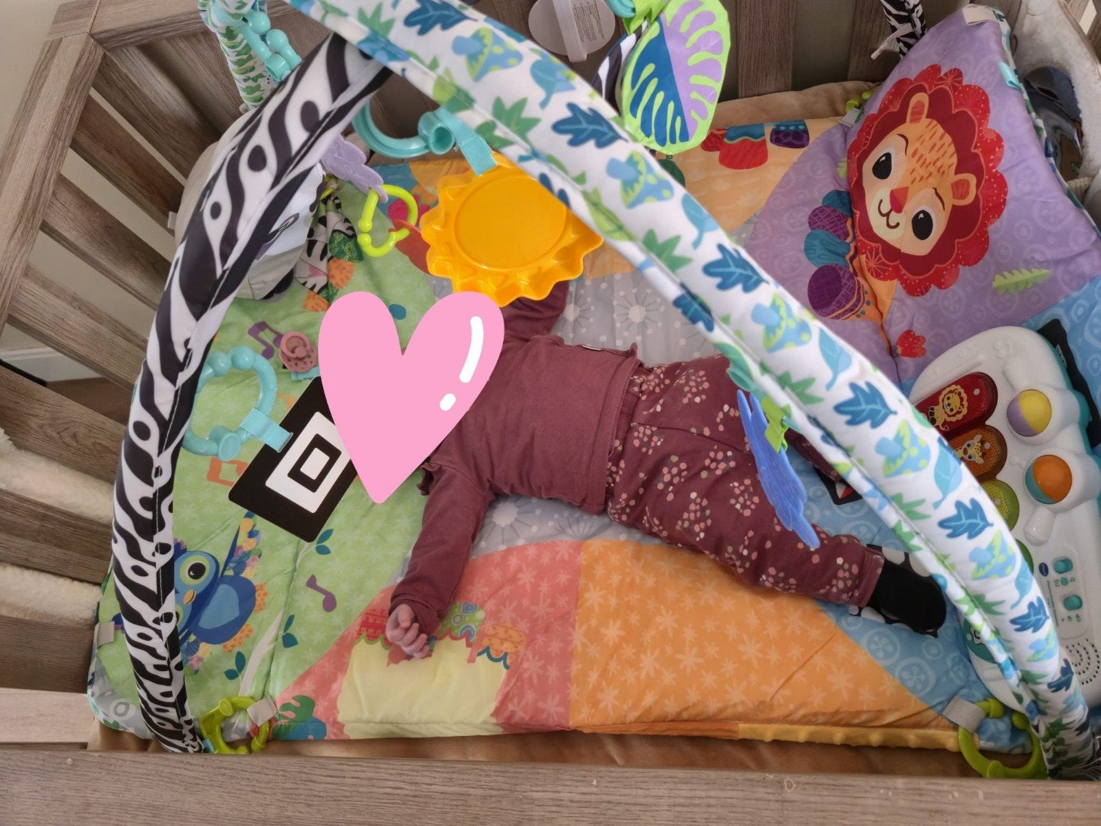 VTech Baby 7-in-1 Groei Mee Speelkleed met Sensoren, Ophalen of Verzenden, Gebruikt, Speelkleed, Met licht