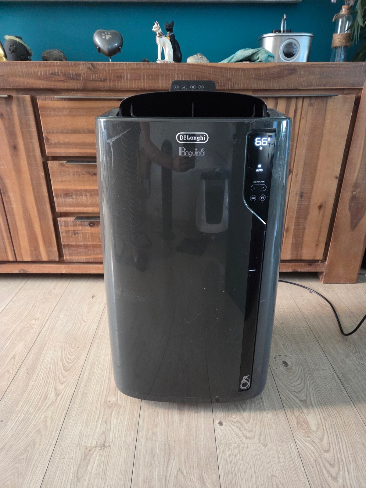 Mobiele airco Delonghi Pinguino PAC EL112 CST (2020), Gebruikt, 3 snelheden of meer, Ophalen of Verzenden, Koelen en Ontvochtigen
